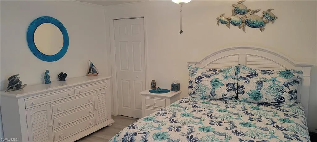 Bedroom with Florida Style Furnishings