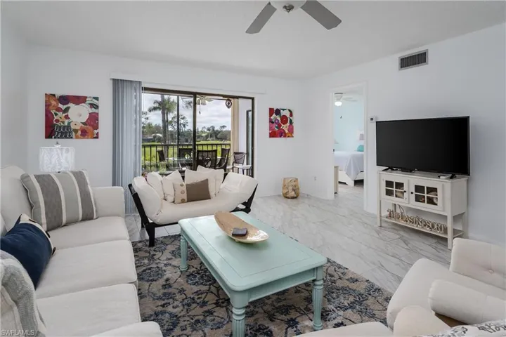 Living room features