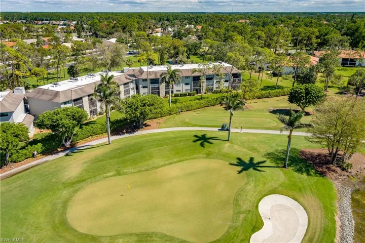 View of community featuring golf course view