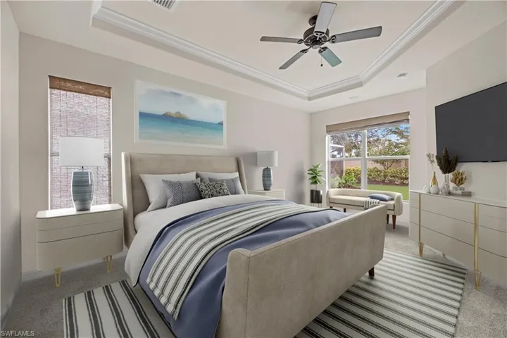 *** VIRTUALLY STAGED *** Master Bedroom