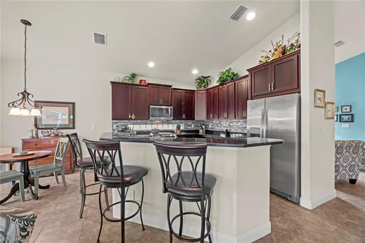 Breakfast bar