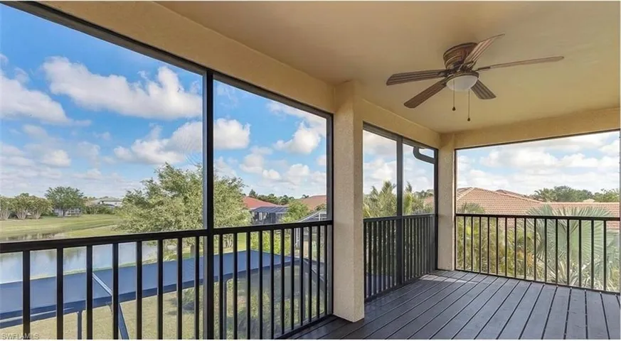 Second floor balcony
