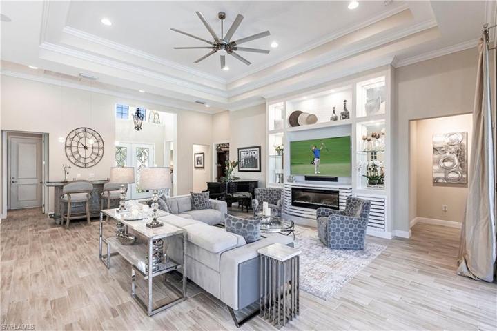 Great Room with Bar and Entertainment Center