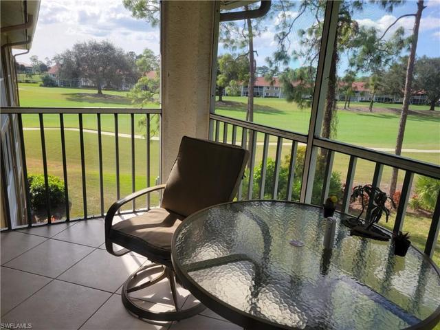 Lanai open on both sides gives you a panoramic view of the golf course.  Great place to have your morning coffee.