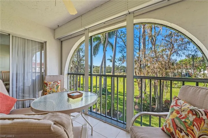 The lanai also features an entrance from the master bedroom.