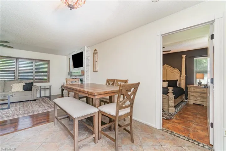 Dining area