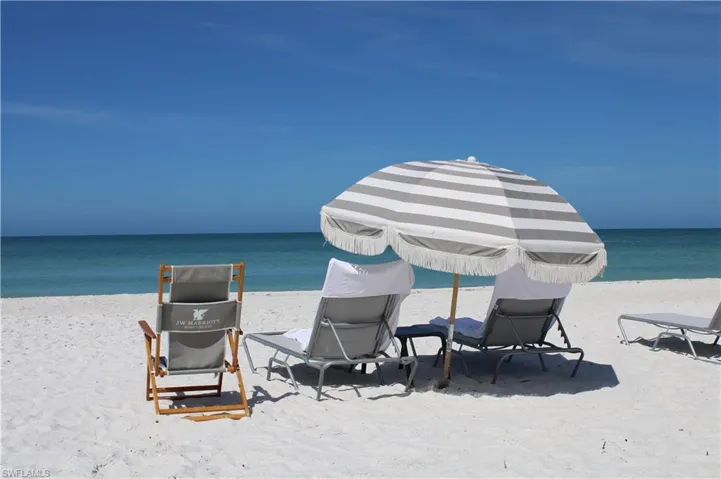 Pamper yourself with the JW Marriott Rookery Private Beach for Members only