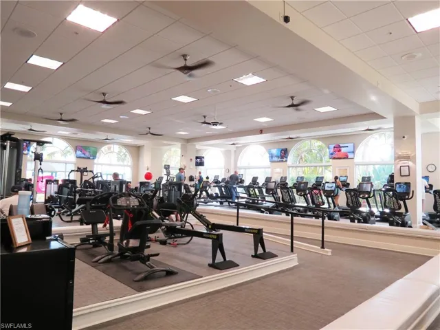 State of the Art Fitness Center at Fiddllers Creek Clubhouse