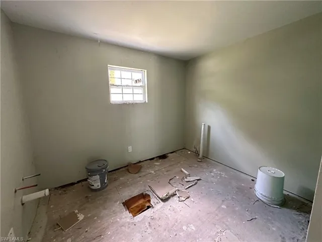 View of spare room