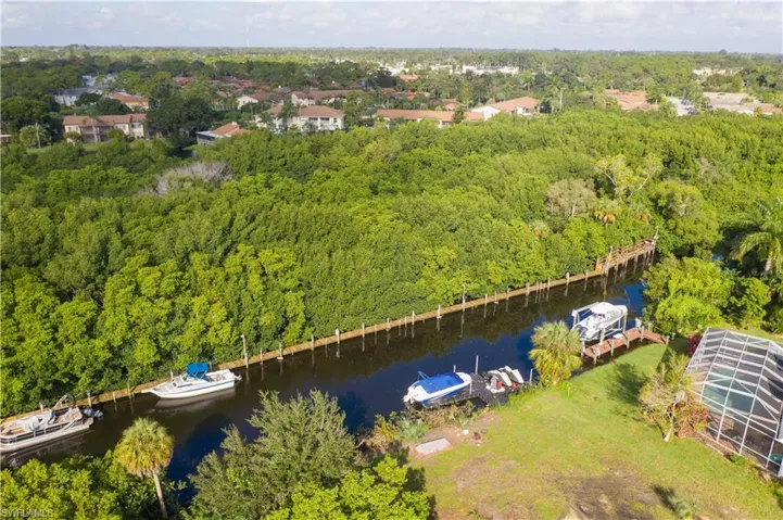 Aerial of Canal to the River