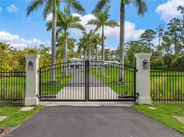 View of gate
