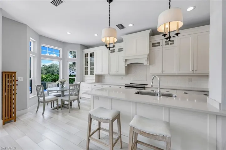 Plenty of room for two chefs in this gourmet kitchen!