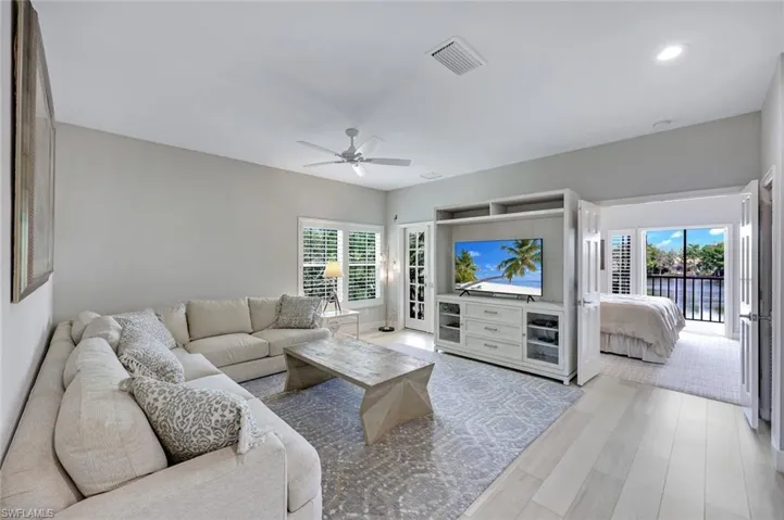 The loft is PERFECT for a home office or secondary living room.