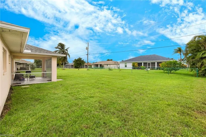 View of yard featuring a patio area