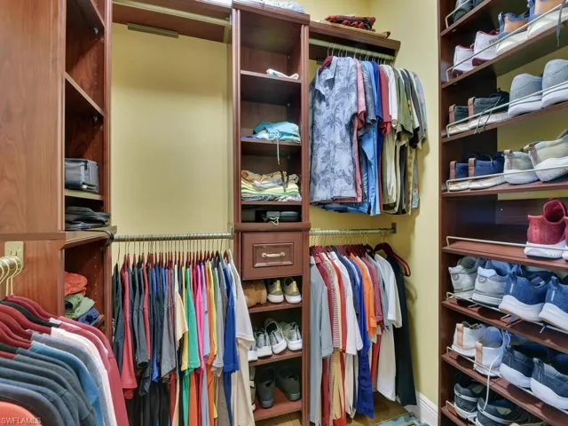 Custom Shelving In Master Closet