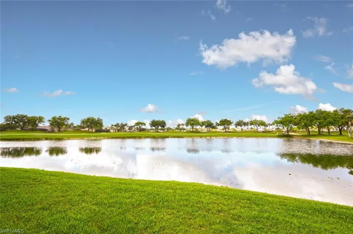 Main level back yard view