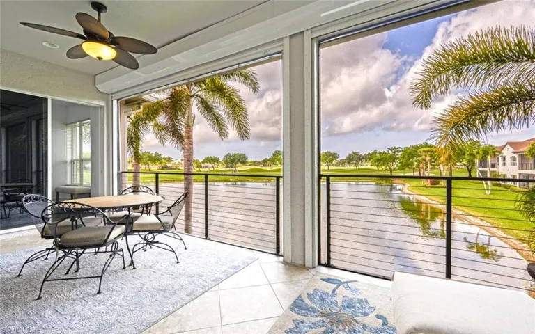 Western Exposure Screened in  Lanai with Electric Hurricane Shutters