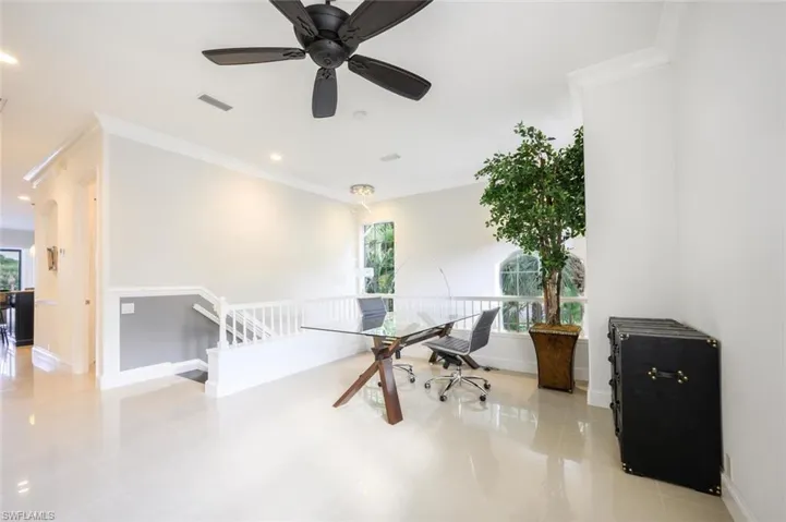 Den/Office/family room/Flex space easily converted to a 3rd bedroom