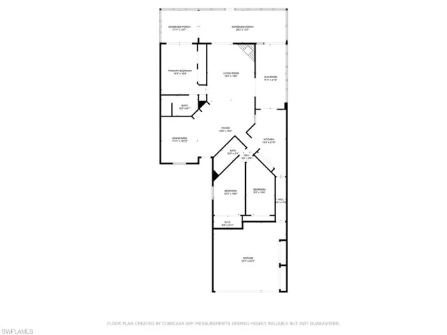 View of floor plan / room layout