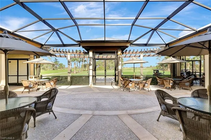 GCE Screened in Dining area