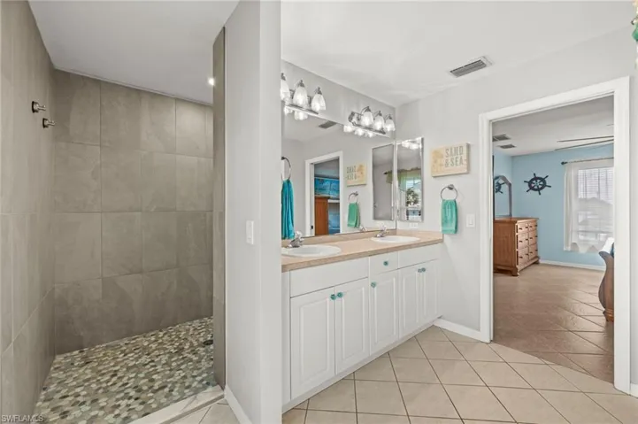 Primary En Suite with Newly Remodeled Walk In shower