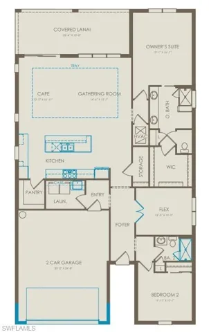 Floorplan with structurals
