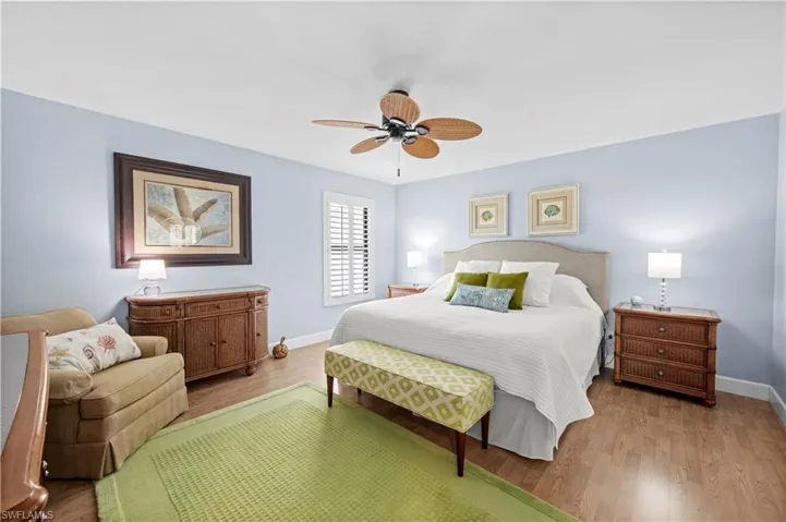 Large primary bedroom with en suite bath