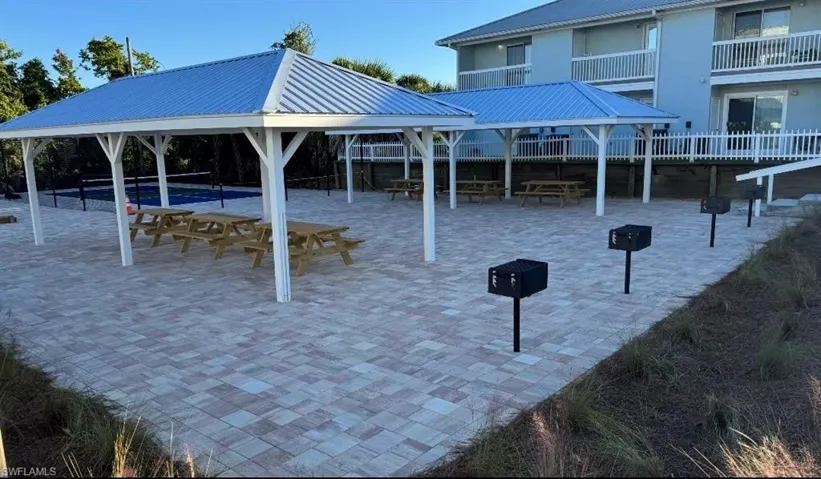 Surrounding community featuring a patio area and a gazebo