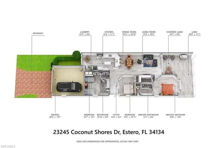 23245  Coconut Shores  DR, Estero, FL 34134
