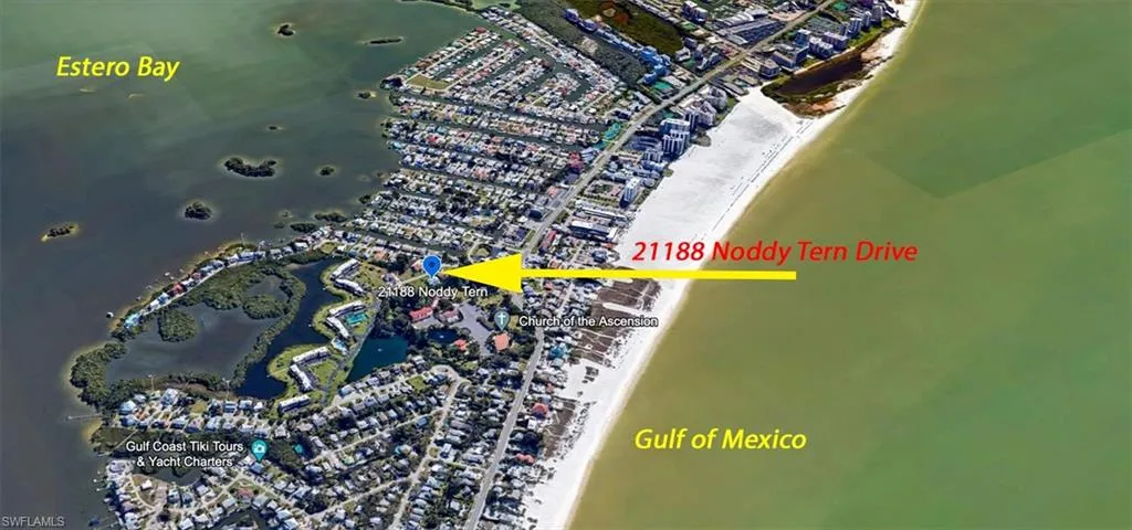 AERIAL SHOWING PROXIMITY TO GULF OF MEXICO