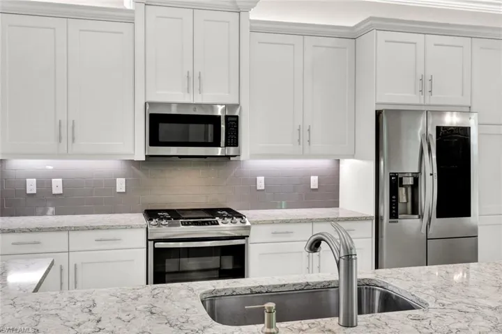 Stainless steel appliances