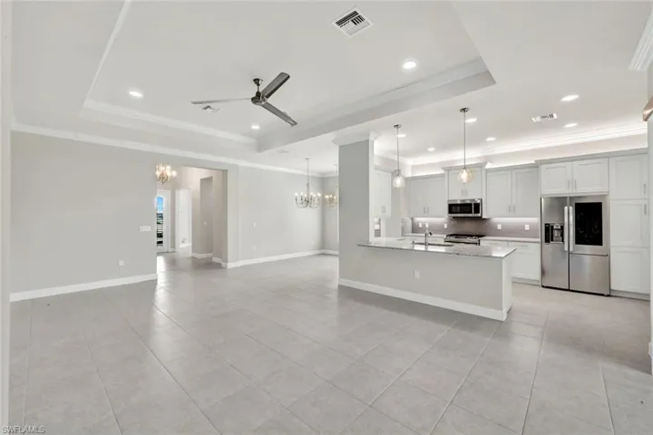 Open floor plan
