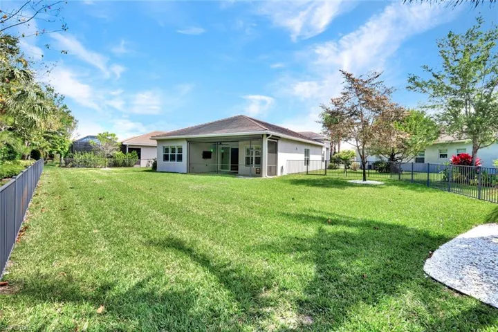 Over sized FENCED IN yard!