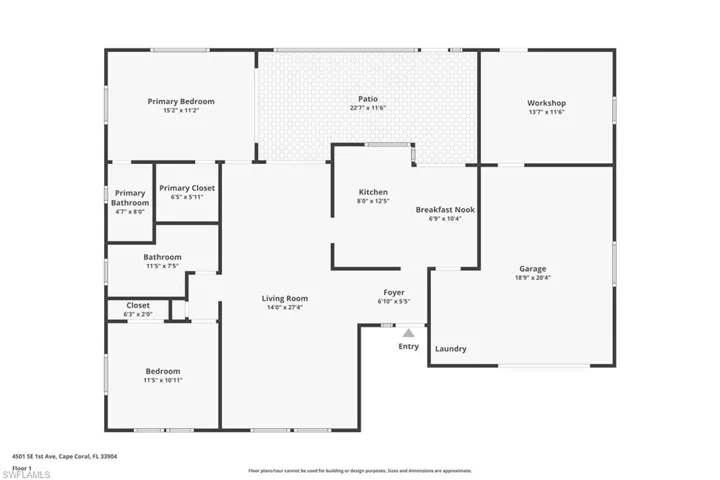 View of layout