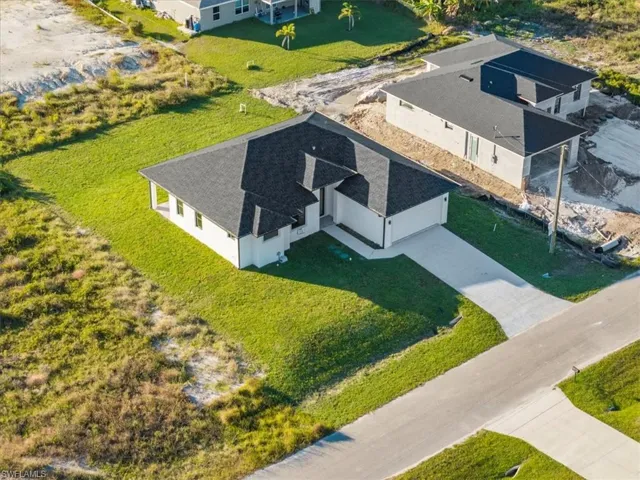 View from above of property