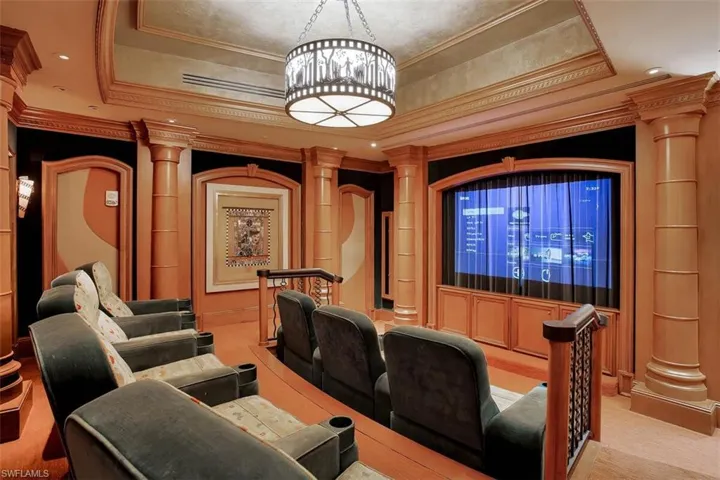 Belize Condominium Theatre Room