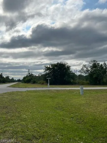 View of community with a lawn