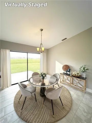 834 Gardenside Ct - Dining Room Virtually Staged