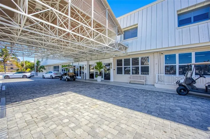 View of exterior entry