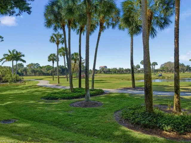 View of property's community featuring a water view and golf course view