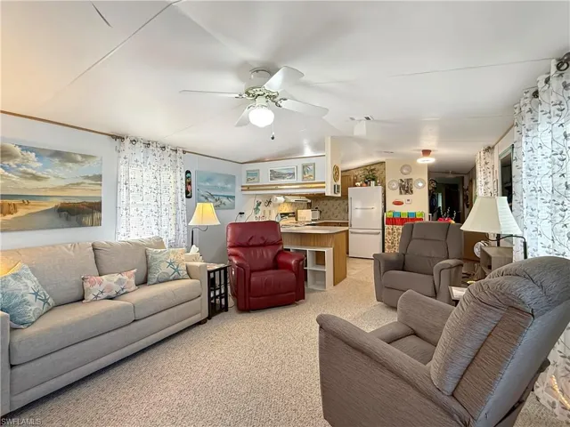 Living room with newer furniture