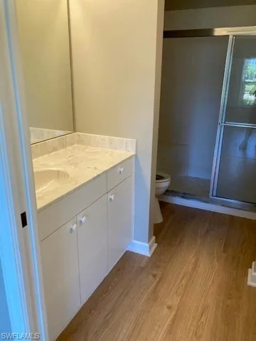 Master Bath features two separate large vanities