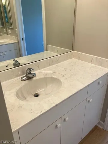 Master Bath features two separate large vanities