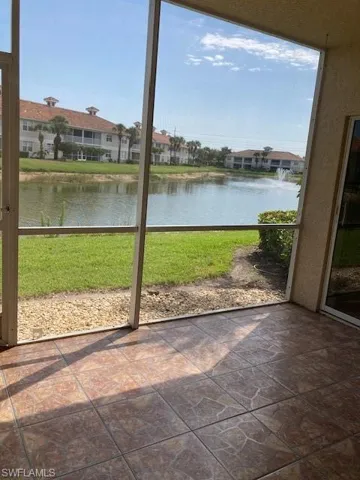 Lovely view from tiled lanai.