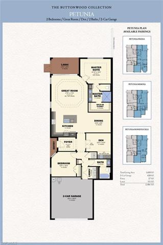 petunia floor plan