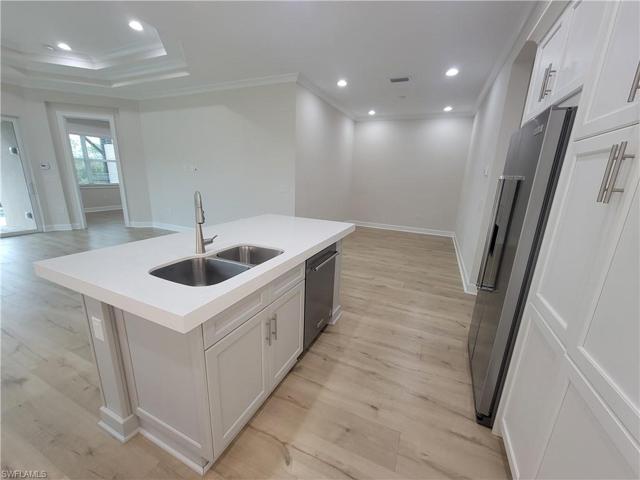 separate dining area adjacent to kitchen