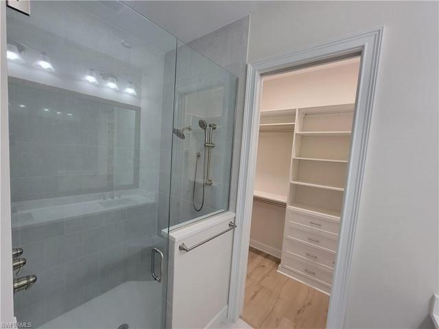 master bedroom large walk in shower