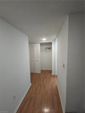 hallway 2nd view towards hall closet