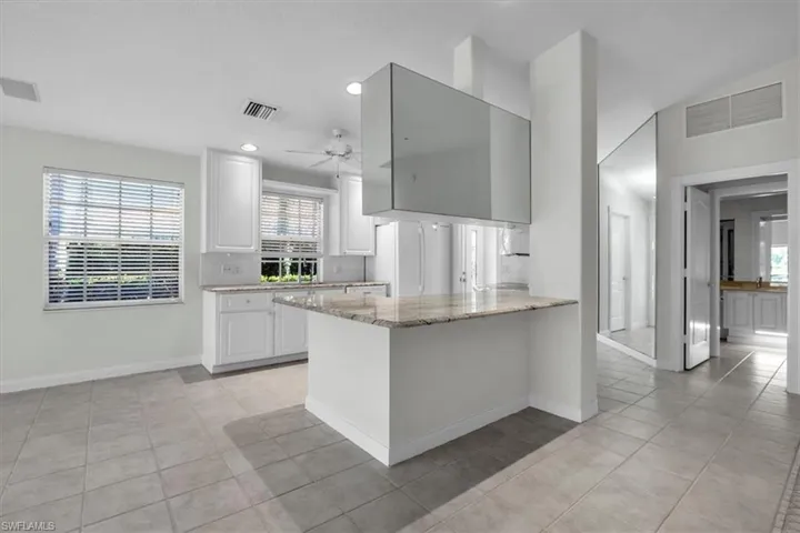 Very open floor plan.