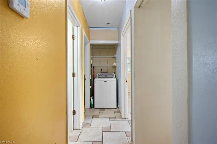 Laundry area
